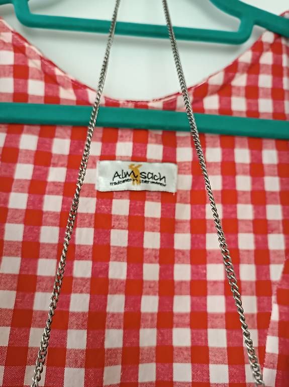 Vestiti: Almsach Dirndl rot Gr. 38-40 – Usato da Uster venduto da carolin.z 2