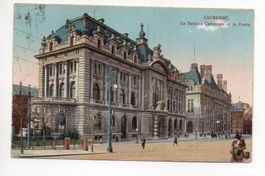 LAUSANNE La Banque Cantonale et la Poste