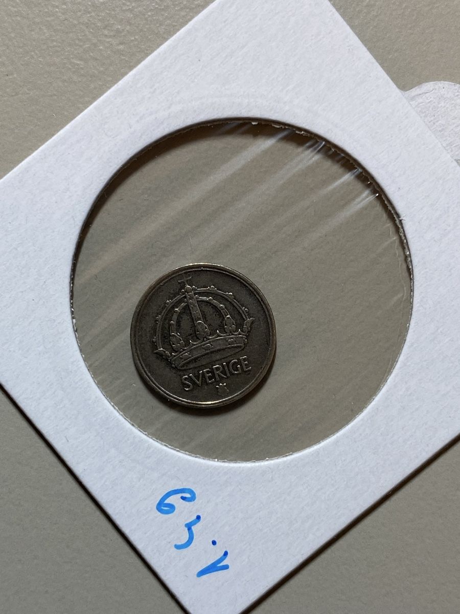 Alle Münzen: Suède - 10 öre - 1945 - AG  – Gebraucht aus Payerne von Mike1682 1