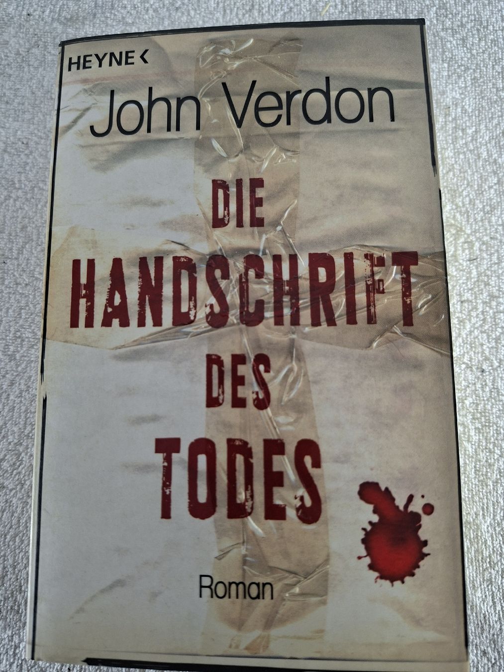 Livres: John Verdon, Die Handschrift des Todes,Taschenbuch  – D'occasion à Grindelwald par carro5