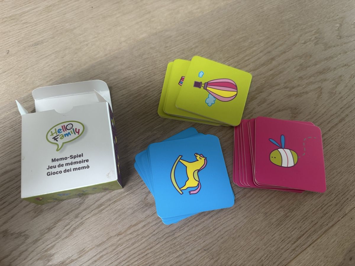 Giochi: Hello Family Memo-Spiel Memory – Usato da Winkel venduto da Schorley 1