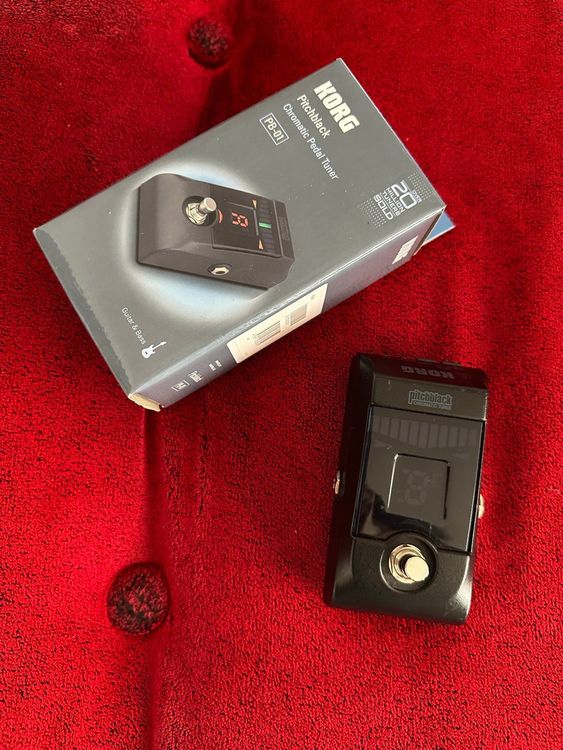 Tuning Pedal Korg Pitchblack | Kaufen auf Ricardo
