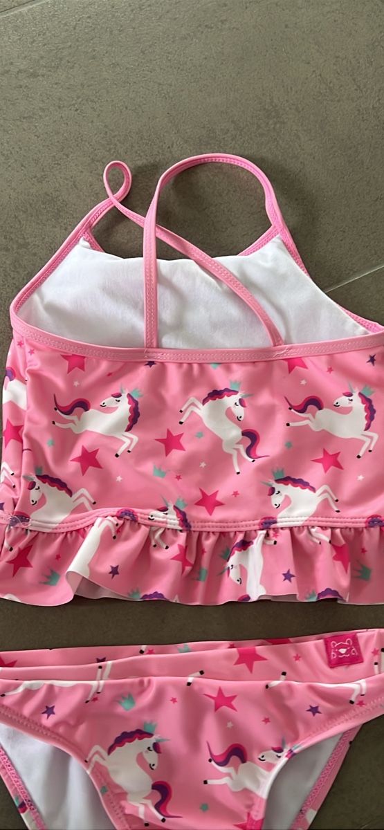 Costumi da bagno & Bikini: 2-Teiler Bikini mit Einhörnern 🦄 Gr. 116 – Nuovo (secondo la descrizione) da Seon venduto da Sunny-Schmuck78 2