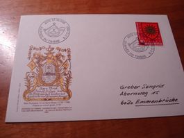 Tag der Briefmarke 1980, St Blaise, Brief
