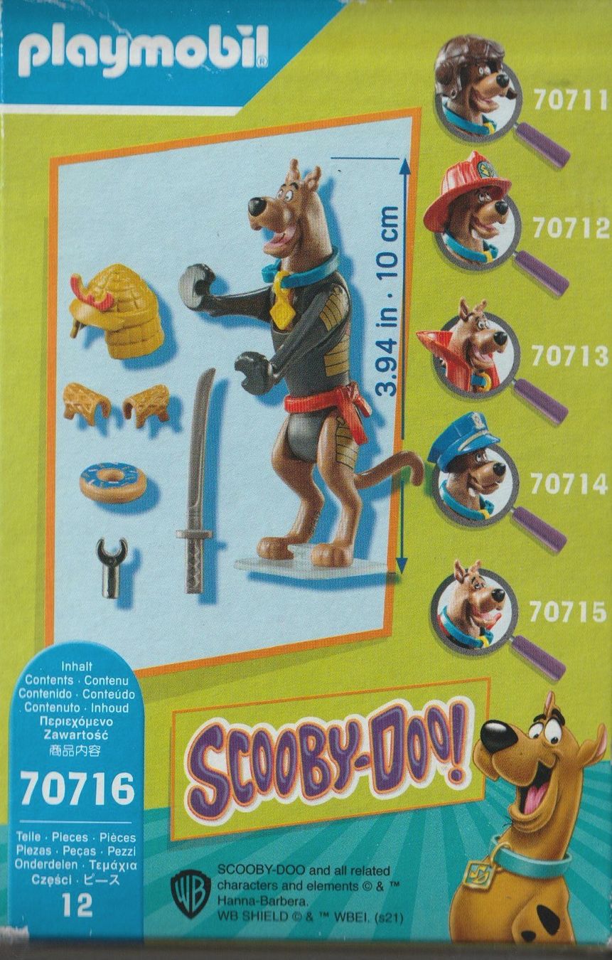 Playmobil Spielzeuge: PLAYMOBIL SCOOBY DOO 70716 SCOOBY SAMURAI  new – Neu und originalverpackt aus Vezia von Aquarius_Age 1