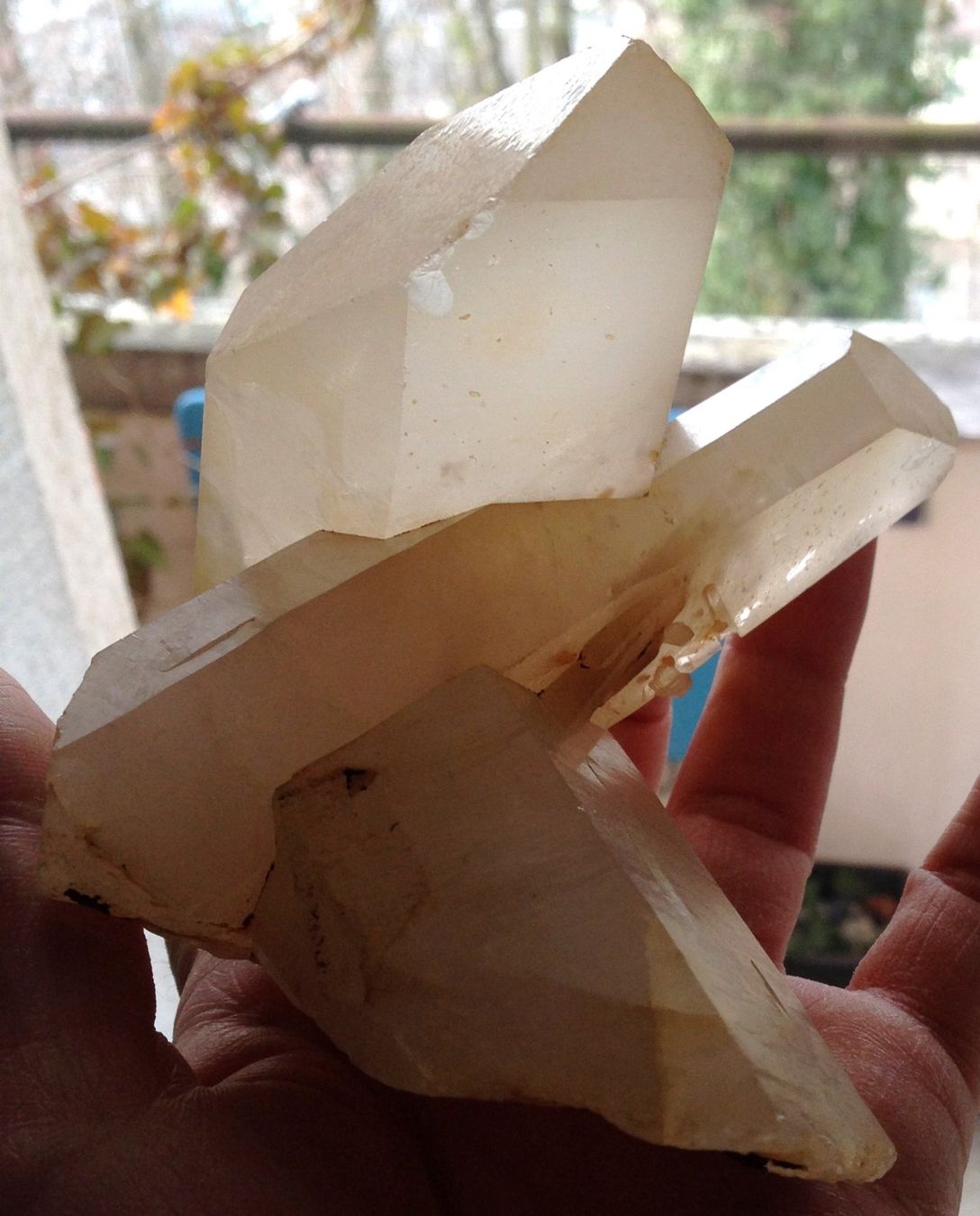 Mineralien & Heilsteine: pointes de cristal de quartz en formation croix – Gebraucht aus Vevey von zabounetta 5