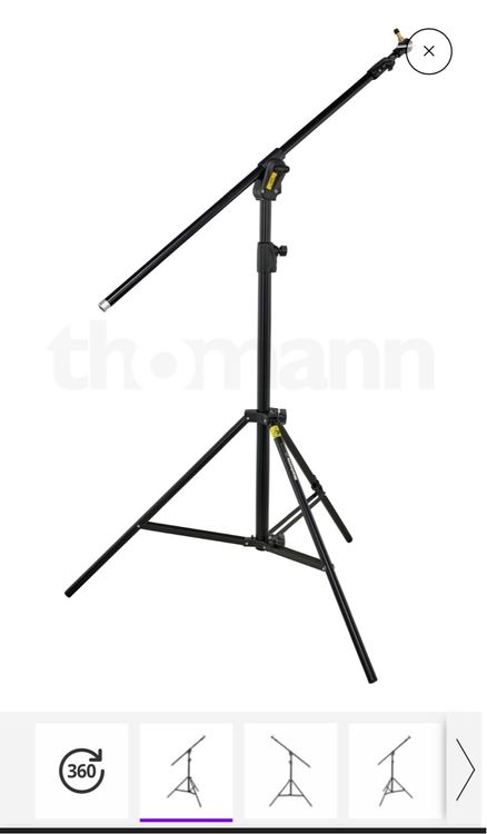 Support de flèche combiné Manfrotto 420B bon état support de trépied
