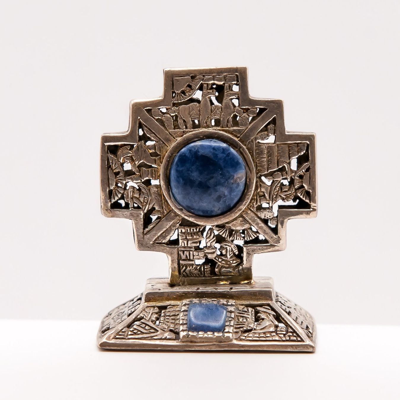 Tutte le decorazioni: Inka Symbol Chakana in Silber – Usato da Unteriberg venduto da reso1973 3