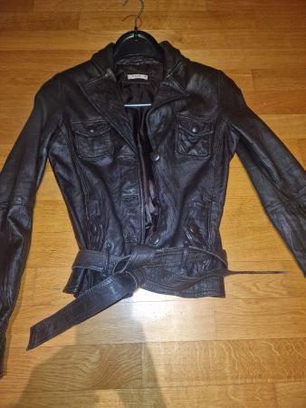 Lederjacke Echt