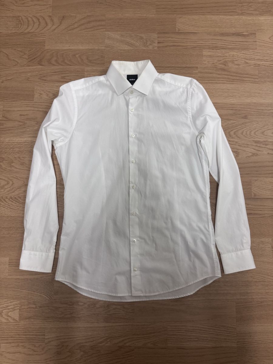 Strellson Chemises: Herren Hemd Strellson Weiss – Neuf (Voir description) à Kollbrunn par Frma18