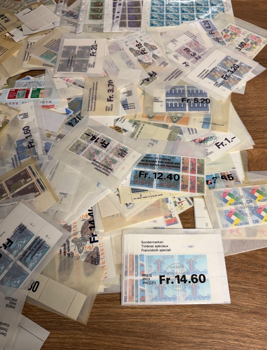 Tous les timbres: Konvolut Schweizer Briefmarken gestempelt – D'occasion à Nussbaumen AG par olitech5415 4
