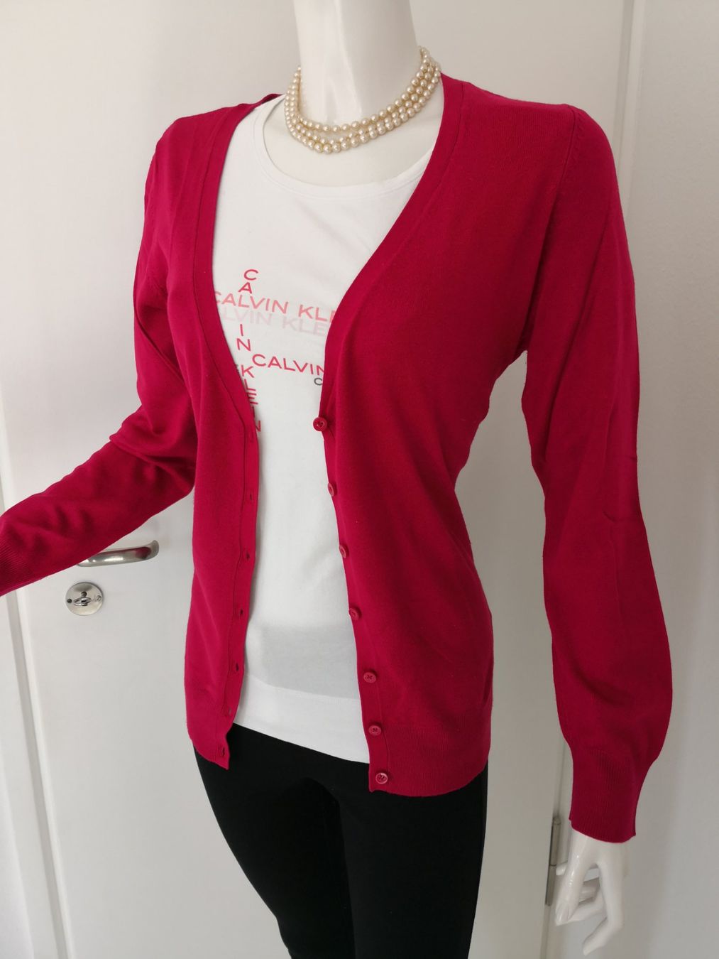 Jacken: 🤩BIAGGINI STRICK-JACKE PINK – Gebraucht aus Olten von Naja-Twins-Twins 9
