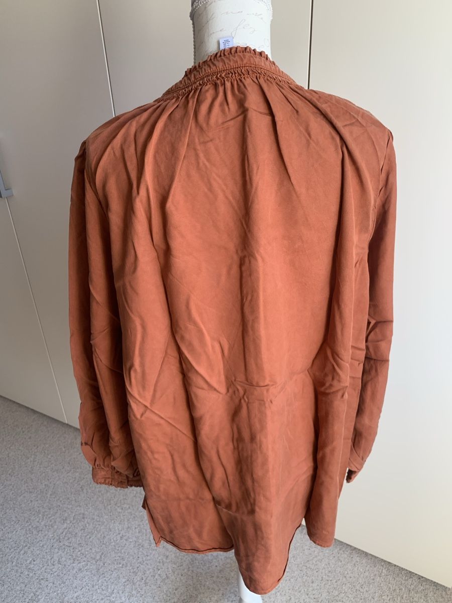 Next Camicette: Next Bluse Gr.52 dunkelorange – Usato da Ellikon an der Thur venduto da Bali1999 7