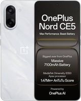 OnePlus Nord CE5 128 GB, Marble Mist, 6.77", Hybrid Dual SIM