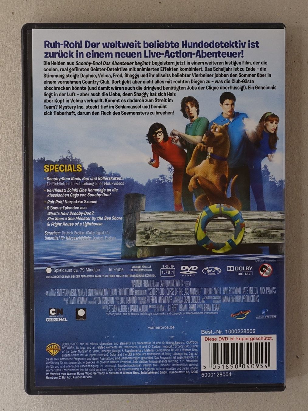 Tutti i DVDs: Scooby Doo - Der Fluch des Seemonsters - Vergriffen – Usato da Sessa venduto da fraenklishop 1