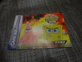 Anleitung zu Der Spongebob Schwammkopf Film GBA