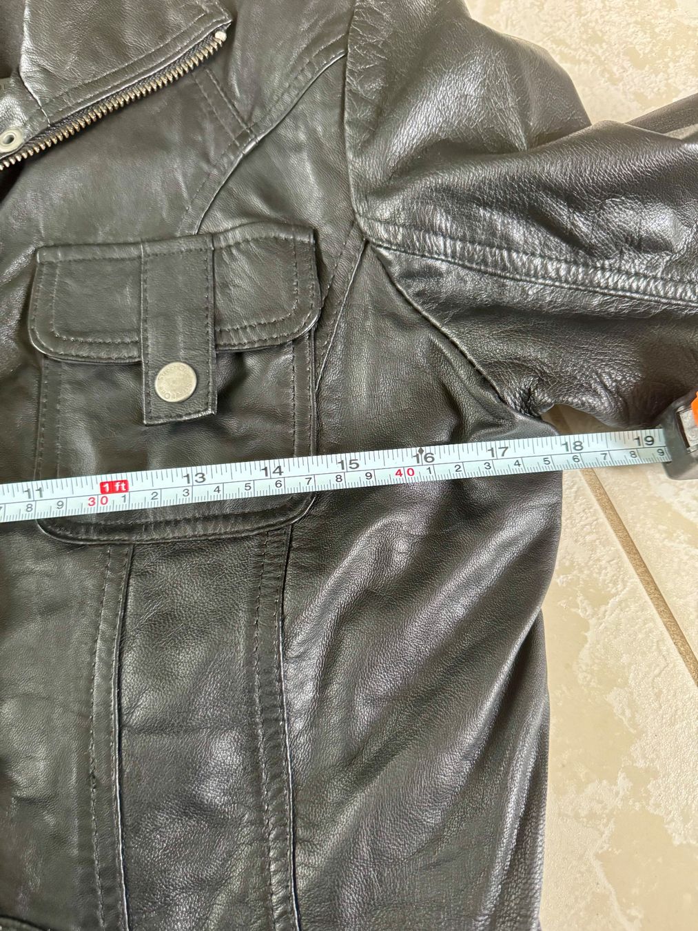 Jacken: Leather Jacket, 100% Sheep Leather – Gebraucht aus Bülach von dan_7scp 4