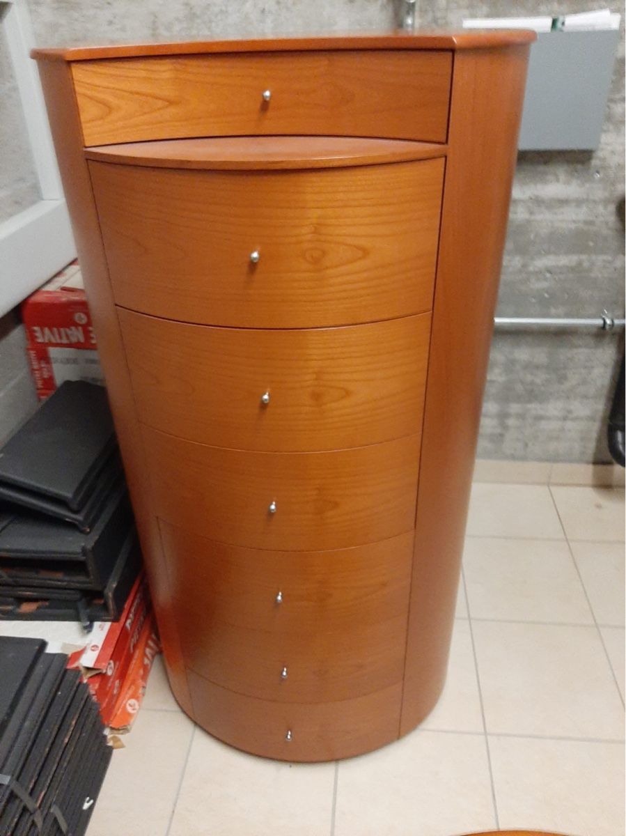 Cassettiere: Ens.de Bureau 3 pces assorties Semainier • Commode • table – Usato da Corseaux venduto da Cobea 2