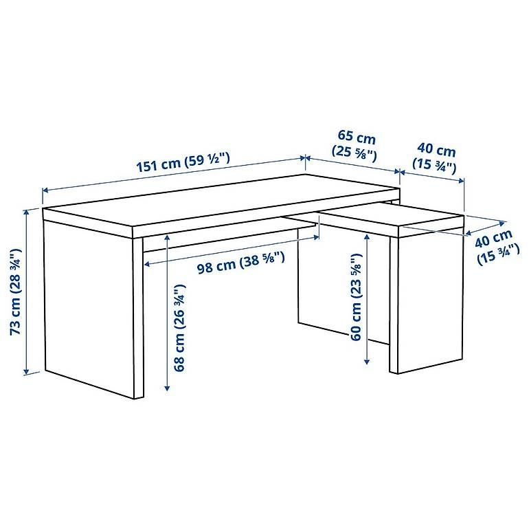 Scrivanie: Schreibtisch IKEA – Usato da Baar venduto da Famar5 1
