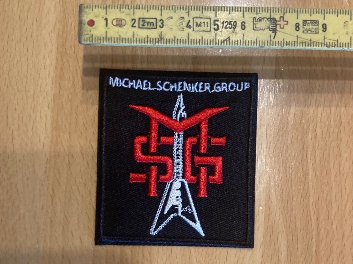 Patches: Michael Schenker Group Patch Aufnäher Metal Rock Band – Neu (gemäss Beschreibung) aus Horn von abutre72