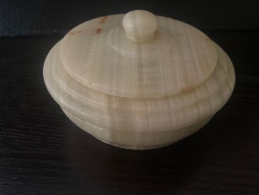 Zuccheriere: Dose aus Onyx sehr schöne Arbeit – Usato da Aarau venduto da chicochicomama 3