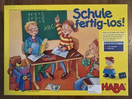 HABA Schule fertig-los Spiel sehr guter Zustand