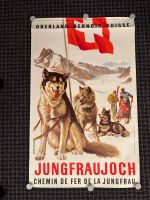 Original Plakat / Jungfraujoch Ausgabe 1946 / 102x64cm