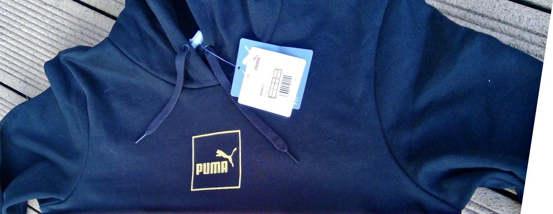 Puma Maglioni & Felpe: Pullover à capuche noir PUMA & doré, taille L, NEUF – Nuovo e nell'imballaggio originale da Agiez venduto da chouchanelle 4