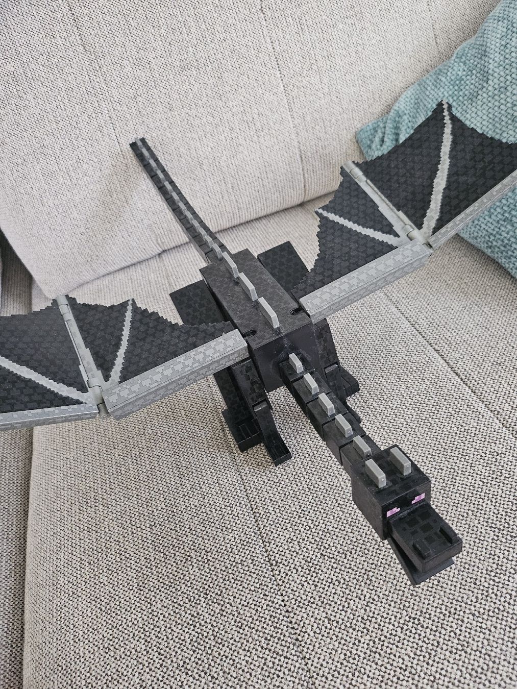 Statuette: Mattel MINECRAFT Comic Maker Ender Dragon – Usato da Rapperswil SG venduto da dslemer 2