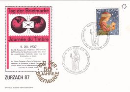 Tag der Briefmarke 1987 Zurzach 4.-6.12.1987