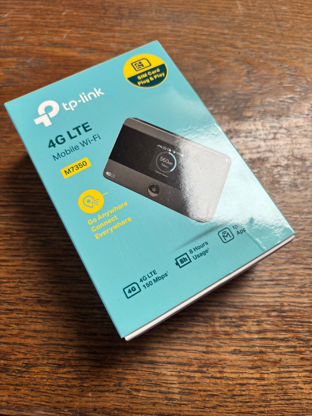 Modems & Router: Mobiler WiFi-Router 4G LTE, TP-Link M7350 – Neu und originalverpackt aus Buchs SG von Sigi54
