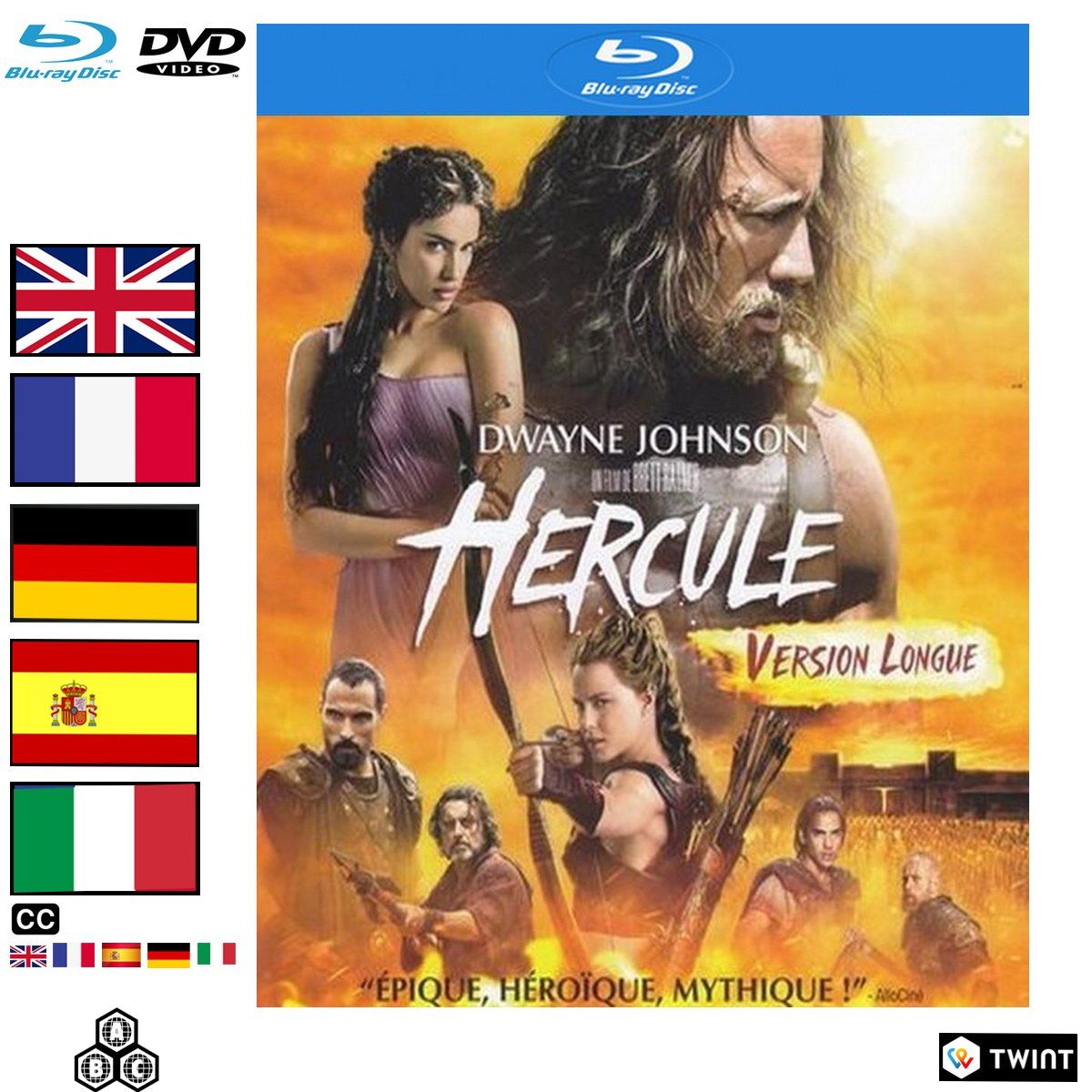 Tutti i DVDs: Hercule (2014) - Blu-ray – Usato da Semsales venduto da __Florian__