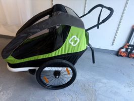 hamax Kinderfahrradanhänger Traveller inklusive Deichsel