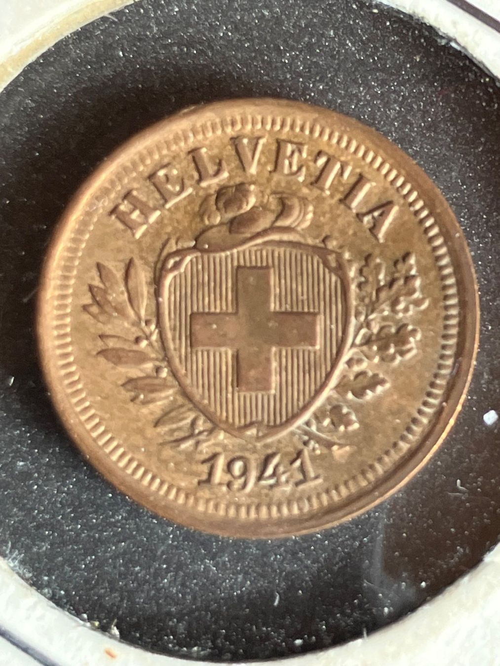 Tutti le monete: 1 Rappen 1941, top – Usato da untervaz venduto da Wingert