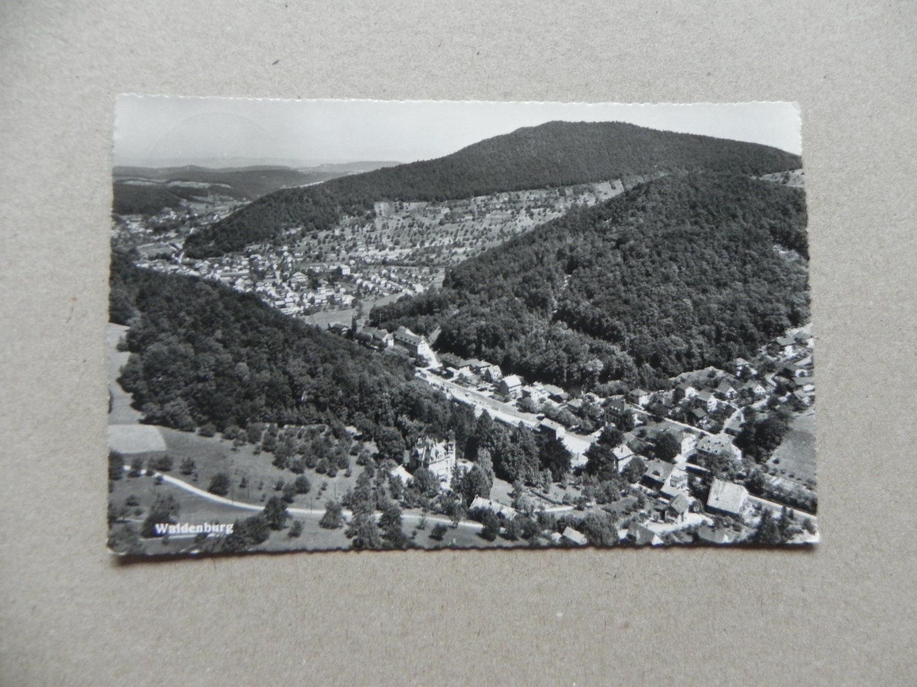 Cartoline postali: Karte Waldenburg BL 1953 – Usato da Siebnen venduto da krimsie