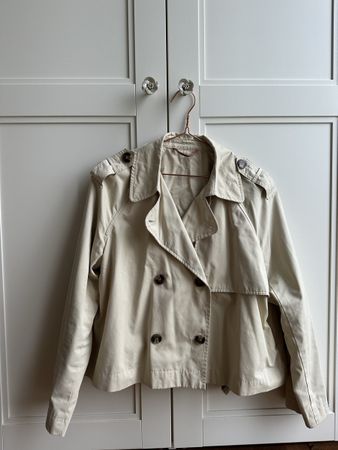 Pepe Jeans London Trench Coat beige Grösse S