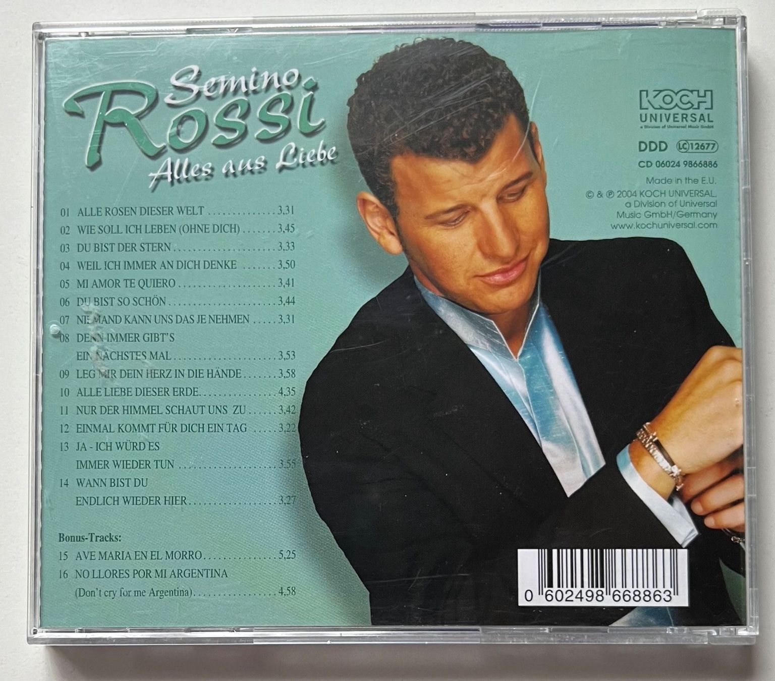 CDs: Semino Rossi / Alles Aus Liebe – Gebraucht aus Näfels von rottabi 1
