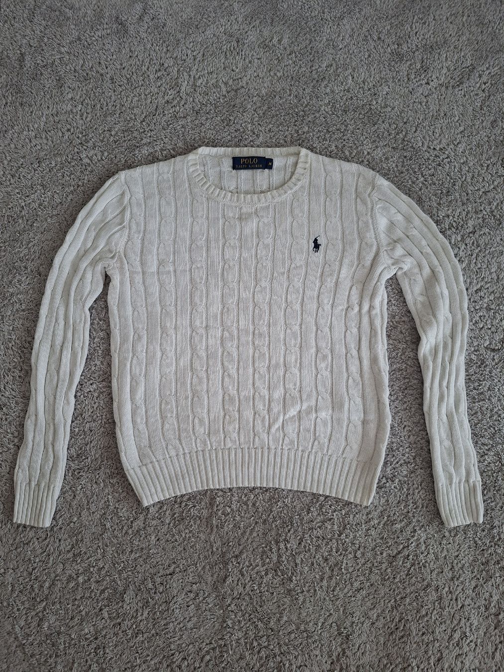 Ralph Lauren Magliette Polo: Pull Polo Ralph Lauren coton blanc taille M – Usato da Renens VD venduto da ser_j2fn