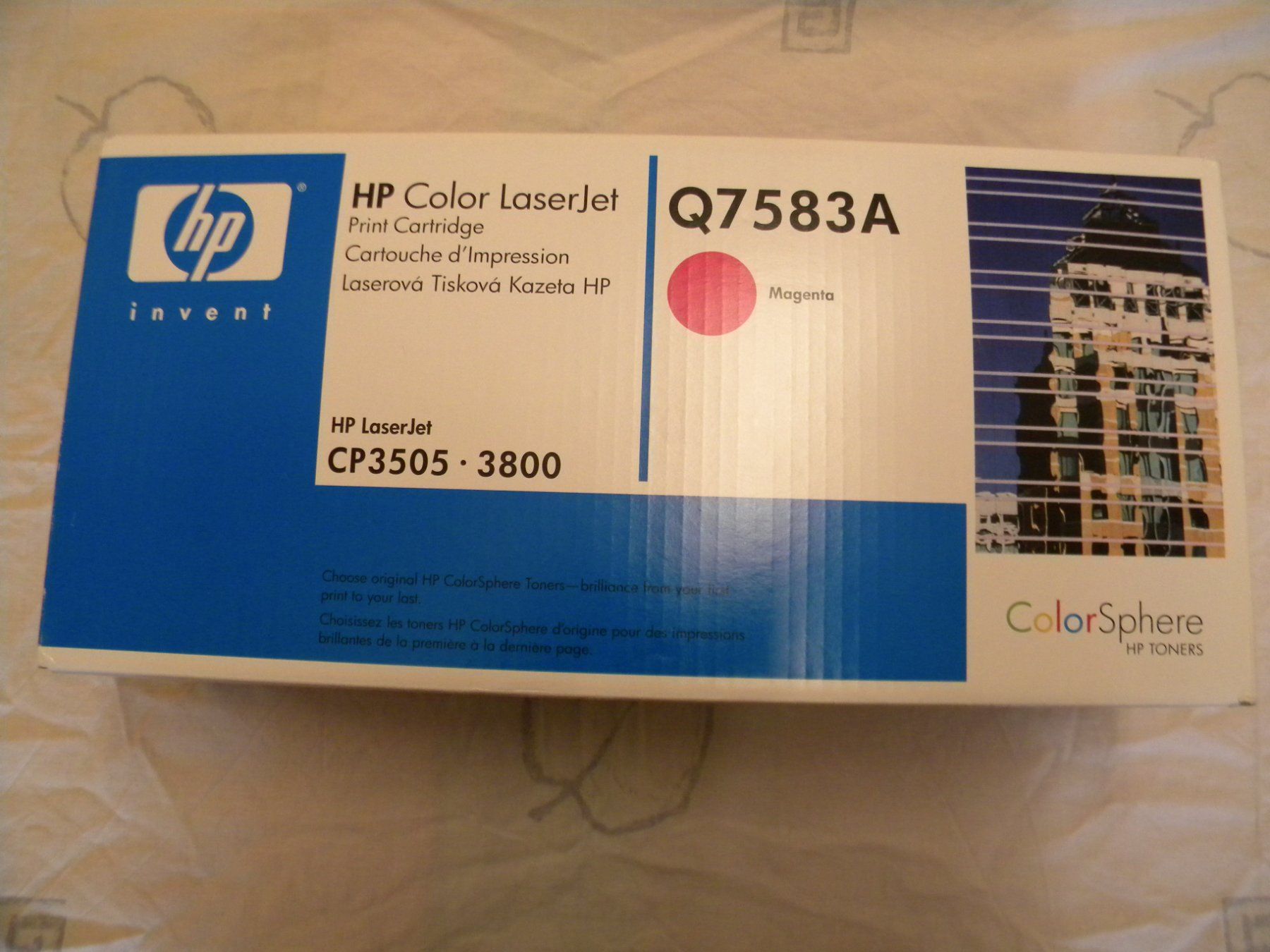 Hewlett Packard Cartucce per stampanti & toner: Q7583A / 503A – Nuovo e nell'imballaggio originale da Bühler venduto da Wini100