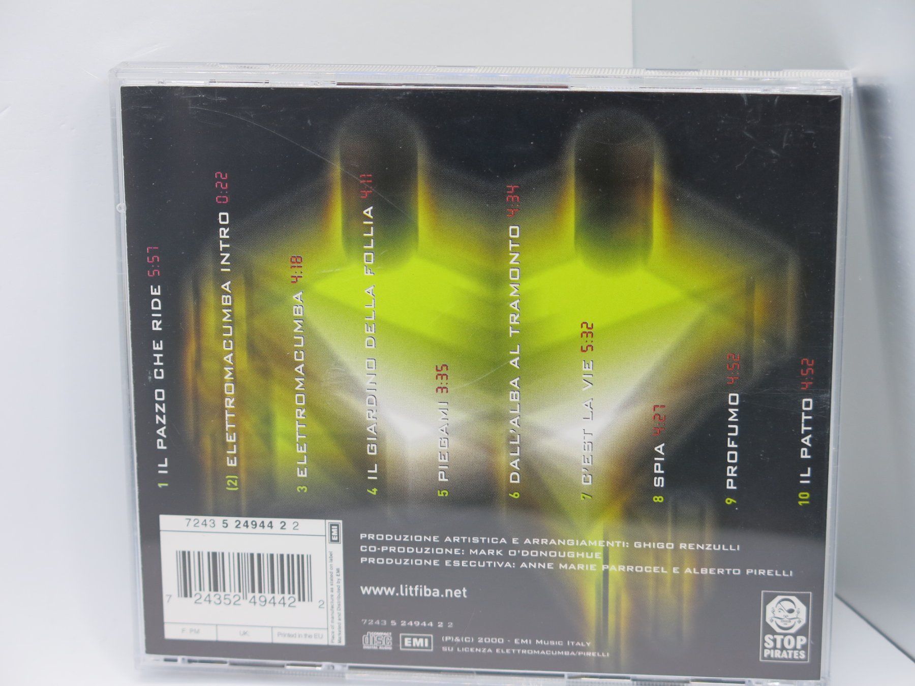 CD: CD: Litfiba – Elettromacumba – Usato da Ernetschwil venduto da luisvonerni 2