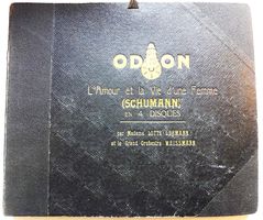 Lotte Lehmann (Sopran), Album mit 4 Schellackplatten