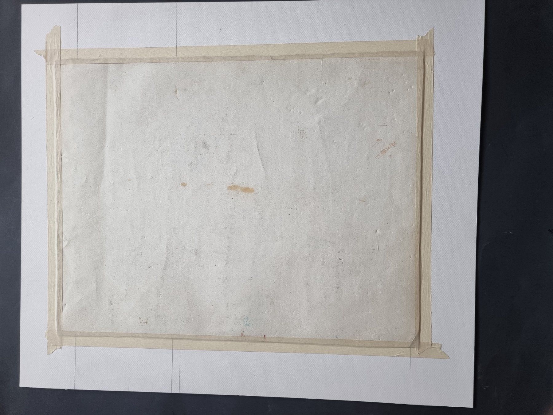 Dipinti: AQUARELL Markt Szene  in der Stadt , Monogrammiert – Usato da Gersau venduto da kunst-online 6