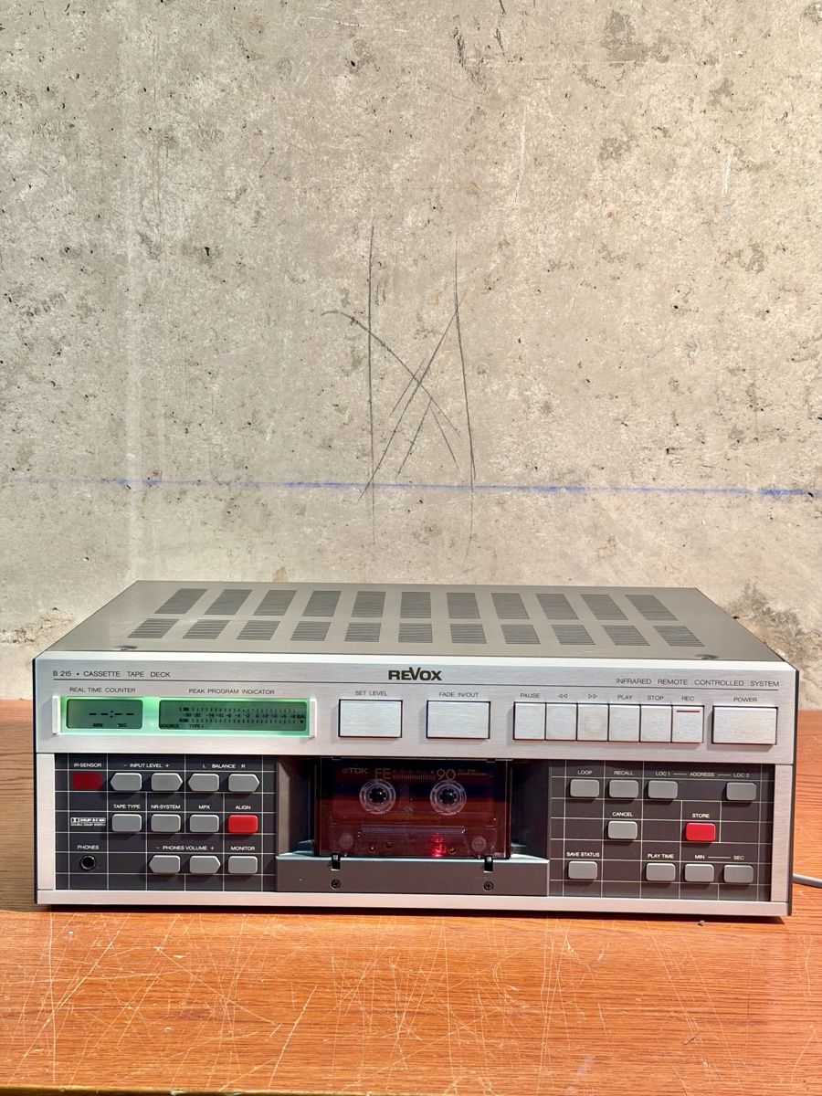 Revox Apparecchi a nastro: Vintage Revox B215 Cassette Tape Deck – Usato da Lausanne venduto da artnouveau04