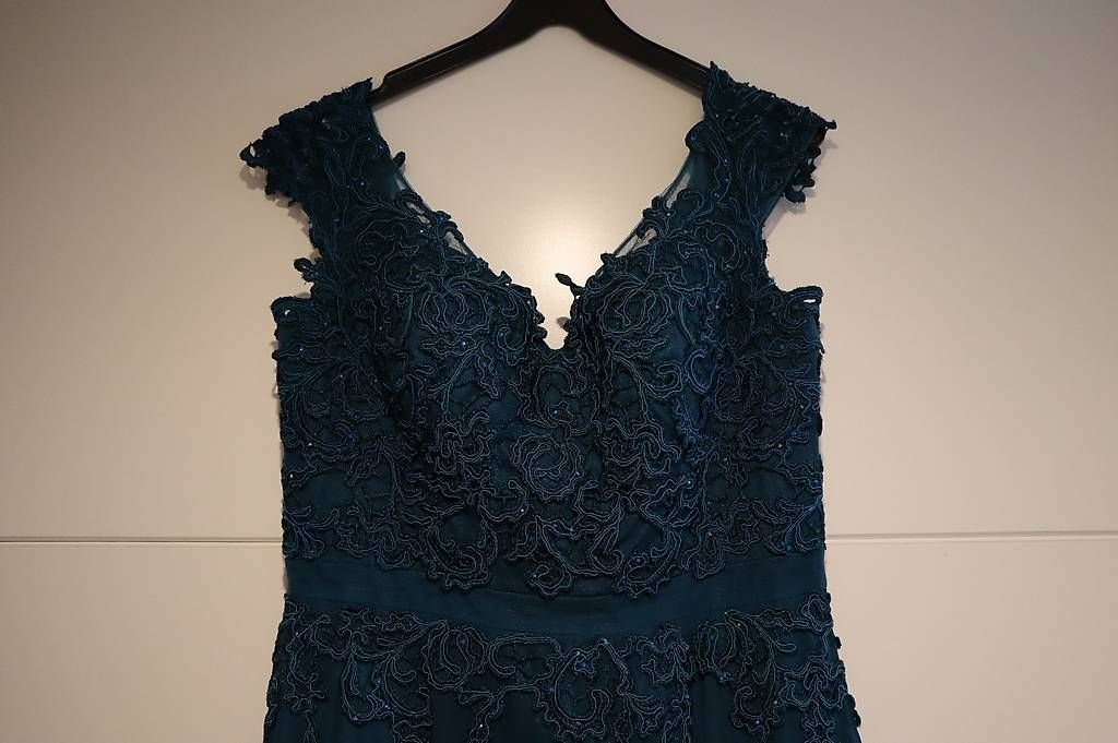 Kleider: Abendkleid petrol  – Gebraucht aus Untereggen von mic_d2tq 2