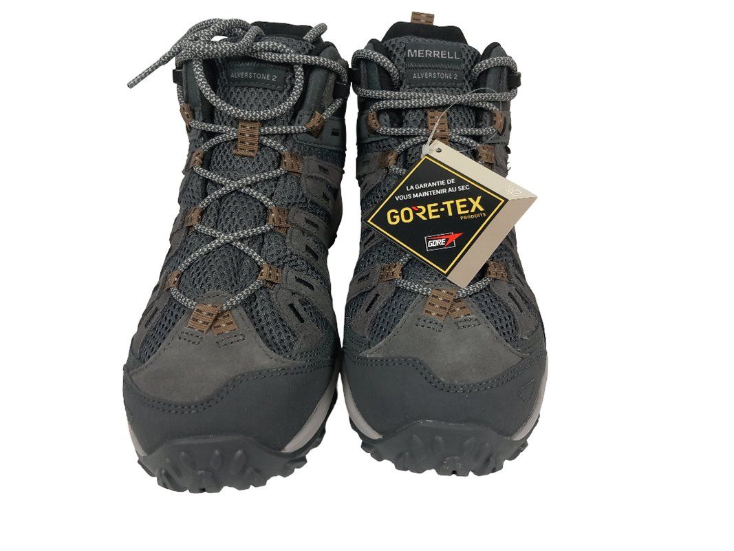 Merrell Scarpe da uomo: MERRELL Alverstone 2 Mid GTX Granit, Grösse 41.5 – Nuovo (secondo la descrizione) da Hünenberg venduto da Restwert_Zug 2