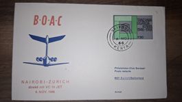 Boac Nairobi - Zürich 06.11.1966