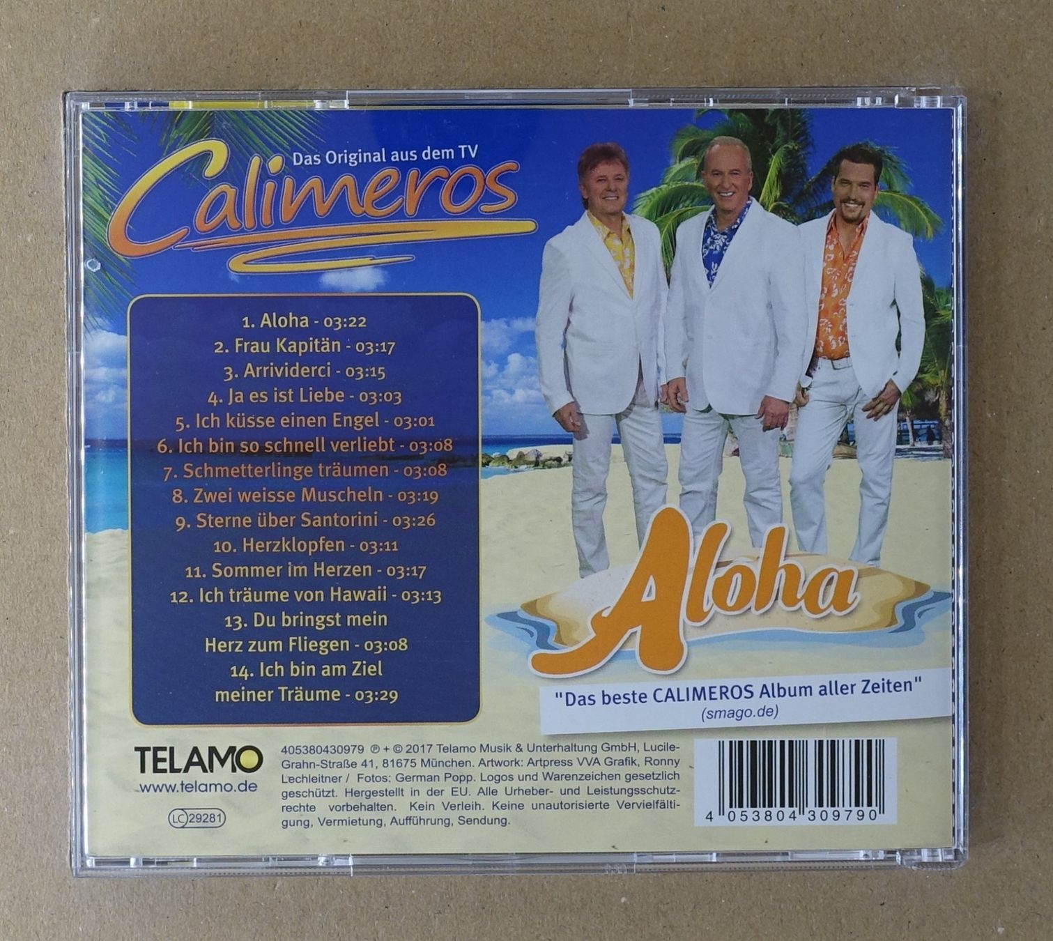 CD: Calimeros – Aloha - (CH) - F29 – Usato da Sessa venduto da fraenklishop 1