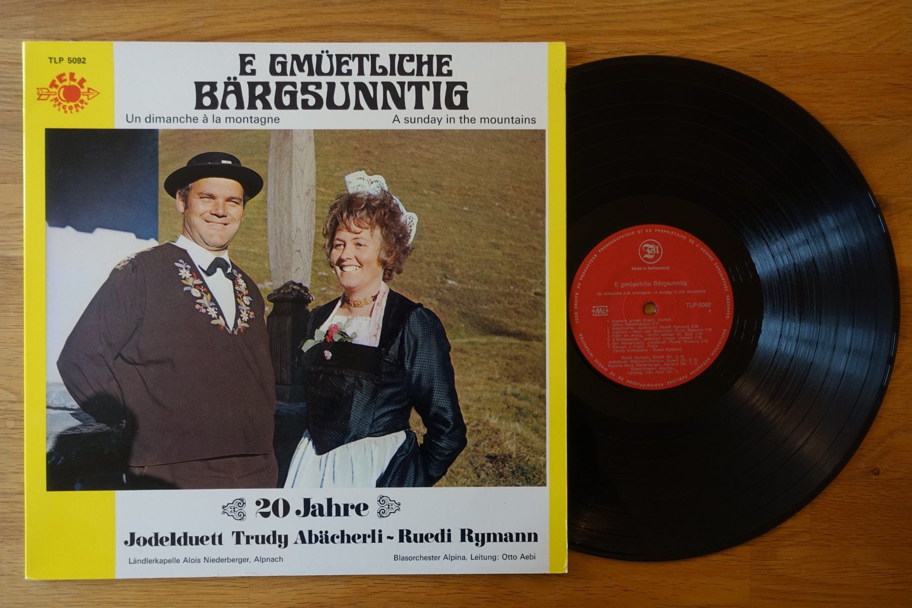Dischi in vinile: Jodelduett Trudy Abächerli - Ruedi Rymann - T11 – Usato da Sessa venduto da discoverymedia