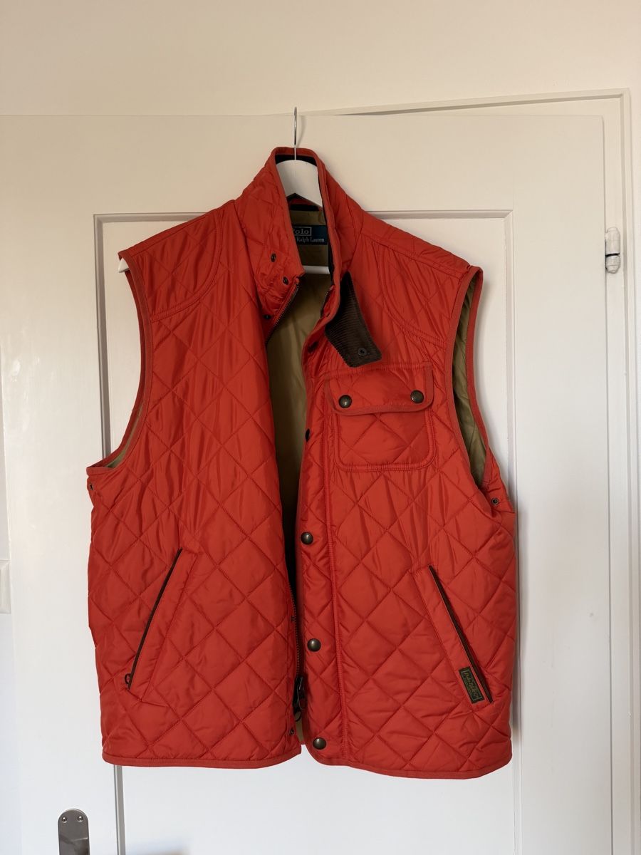 Ralph Lauren Gilet & Giacche: Steppweste Polo Ralph Lauren Gr. L Orange – Usato da Uitikon Waldegg venduto da seefeld44 1