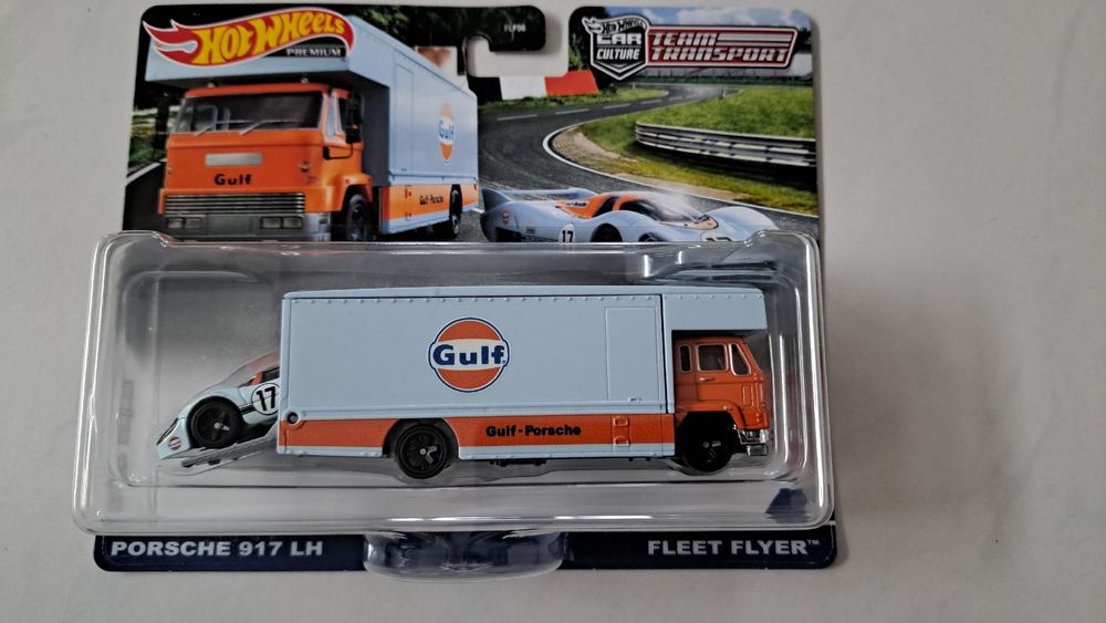 Buy New Hot Wheels Team Transport Porsche 917 LH & Fleet Flyer Online...